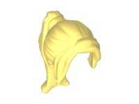LEGO part Minifigure, Hair Female Ponytail Long with Side Bangs 62696
