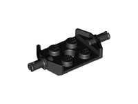 LEGO part Plate, Modified 2 x 2 with Wheels Holder Wide and Hole, Reinforced Bottom 11002