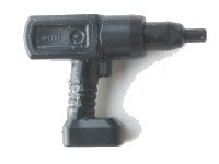 LEGO part Minifigure, Outil Utilitaire Perceuse/Visseuse à Choc Électrique sans Fil 11402b