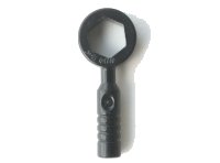 LEGO part Minifigure, Outil Utilitaire Clé Fermée - Poignée 3 Nervures 11402i