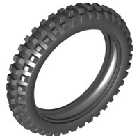 LEGO part Tire 100.6mm D. Motorcycle 11957