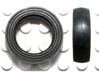 LEGO part Tire Smooth - Small Solid (132old)