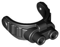 LEGO part Minifigur, Visier Nachtsicht / Roboter-Schutzbrille (15446)