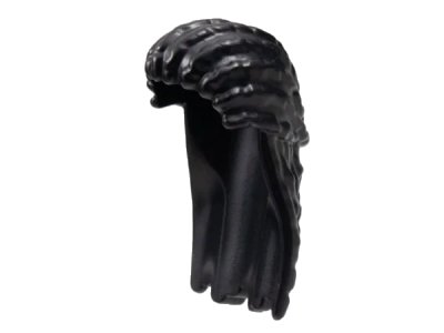 LEGO onderdeel Minifigure, Hair Long Dreadlocks (2123)