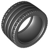 LEGO part Tire 81.6 x 44 ZR Technic Straight Tread (23799)
