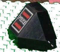 LEGO part Panel 3 x 3 x 6 Corner Convex with Space Police I Logo Pattern Model Right Side 2468pb03