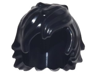 LEGO part Minifigure, Hair Tousled with Long Bangs (25378)