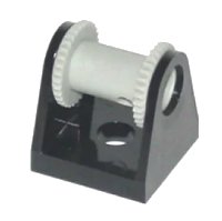 LEGO part String Reel 2 x 2 Holder with Light Bluish Gray Drum (2584 / 2585) 2584c003