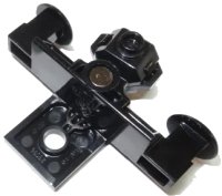 LEGO part Train Buffer Beam with Sealed Magnets - Type 3 (flat closed bottom) 29085C01
