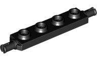LEGO part Piastra, Modificata 1 x 4 con Supporto Ruote 2926