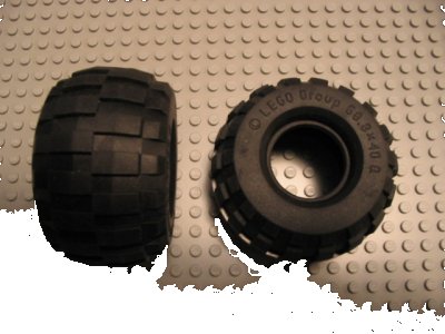 LEGO part Reifen 68.8 x 40 Ballon Groß (2995)