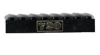 LEGO part Brick 1 x 8 with Gold '720' Pattern 3008px18