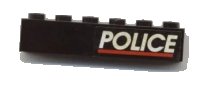 LEGO part 3009pb134r 3009pb134r