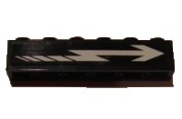 LEGO part 3009pb161r 3009pb161r