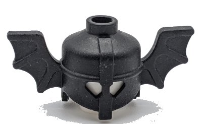 LEGO part Minifigure, Headgear Helmet with Bat Wings (30105)