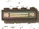LEGO part Brick 1 x 4 with Car Grille Chrome Pattern (Embossed Print) 3010pb035d
