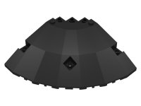 LEGO part Panel 10 x 10 x 2 1/3 Quarter Saucer Top 30117