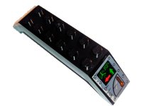 LEGO part Slope 45 10 x 2 x 2 Double with Green and Red Arrows and Lever Pattern on Both Sides (Stickers) - Set 70605 30180pb12