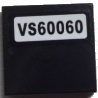 LEGO part Baldosa 2 x 2 con Patrón 'VS60060' (Pegatina) - Set 60060 3068pb0836