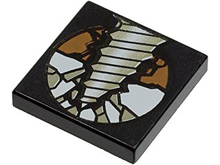 LEGO onderdeel Tile 2 x 2 with Drill Pattern (3068px1)