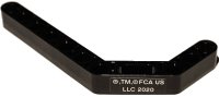 LEGO part Technic, Liftarm, Modified Bent Thick 1 x 11.5 Double mit '®,TM,© FCA US LLC 2020' Muster (Aufkleber) - Set 42111 32009pb042