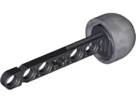 LEGO part Projectile Arrow, Liftarm Shaft with Solid Pearl Light Gray Rubber End 32133ac04