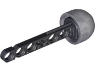 LEGO onderdeel Projectile Arrow, Liftarm Shaft with Solid Pearl Light Gray Rubber End (32133ac04)