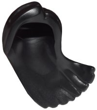 LEGO part Minifigure, Hair Female Long, Parted on Left, Swept over Left Side 3321