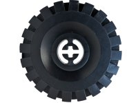 LEGO part Wheel with Split Axle Hole with Black Tire 17 x 43 (3482 / 3634) 3482c03
