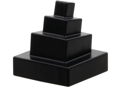 LEGO onderdeel Minifigure, Headgear Witch Hat Pixelated (Minecraft) (3485)