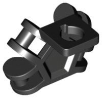 LEGO part Minifigure Neck Bracket with 4 Angled Bar Handles 36452