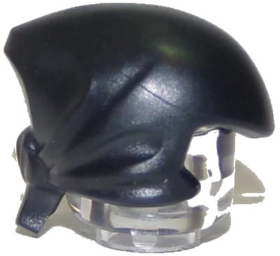 LEGO onderdeel Minifigure, Headgear Hood, Open Front, Tied in Back (37340)