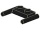 LEGO part Plate, Modified 1 x 2 with Bar Handles (Undetermined Type) (3839u)