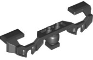LEGO part Train Motor 9V Decorative Side with Open Hub Points (fits RC Train Motor) - Smooth Ends (39886)