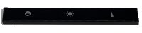 LEGO part Tile 1 x 8 with TV Panel Contrast, Brightness, and Volume Control Symbols Pattern 4162pb226