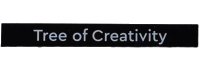 LEGO onderdeel Tile 1 x 8 with 'Tree of Creativity' Pattern 4162pb272