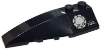 LEGO part Wedge 6 x 2 Left with 'FUEL' and Filler Cap Pattern (Sticker) - Set 7786 41748pb070