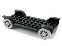 LEGO onderdeel Fabuland Car Chassis 6 x 12 without Hitch 4362c01