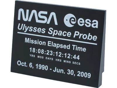 LEGO onderdeel Slope 10 6 x 8 with NASA Ulysses Space Probe Pattern (4515pb067)