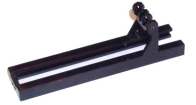 LEGO onderdeel Vehicle, Forklift Wide 1 x 2 Hinge Plate Locking Dual 2 Fingers with Spring Holder (4518b)