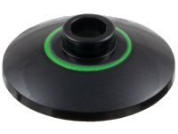 LEGO part Dish 2 x 2 Inverted (Radar) with Bright Green Ring Pattern 4740pb039