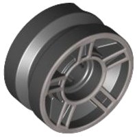 LEGO onderdeel Wheel 11mm D. x 6mm with 5 Spokes 50944