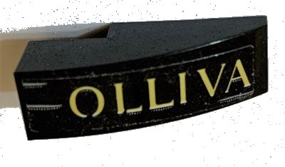 LEGO part Slope, Curved 3 x 1 with 'OLLIVA' Pattern (Sticker) - Set 75978 (50950pb140)