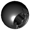 LEGO part Technic Ball Joint with Through Axle Hole 53585