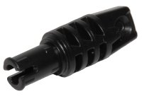 LEGO onderdeel Hinge Cylinder 1 x 3 Locking with 1 Finger and Pin with Squared Pin Hole and Friction Ridges on Ends 57697