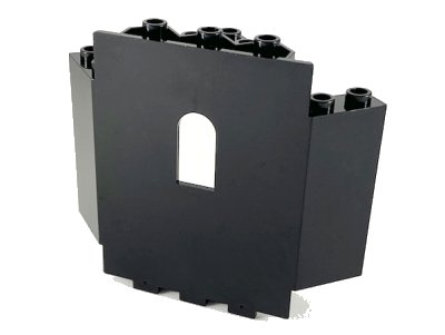 LEGO part Panel 6 x 6 x 6 Corner with Window (6055)