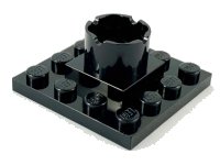 LEGO part Boat, Mast Section Base 4 x 4 x 1 2/3 6067
