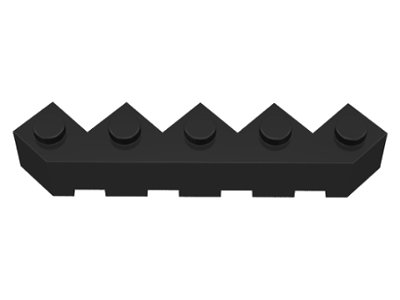 LEGO part Brick, Modified Facet 5 x 5 (6107)