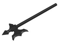 LEGO part Minifigure, Weapon Axe, Halberd Elaborate 6123