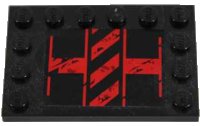LEGO part 6180pb084l 6180pb084l